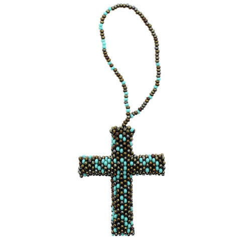 Beaded Ornament Cross