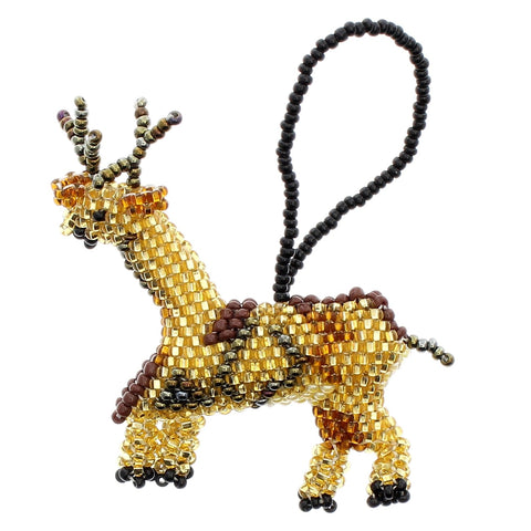 Beaded Ornament Reindeer