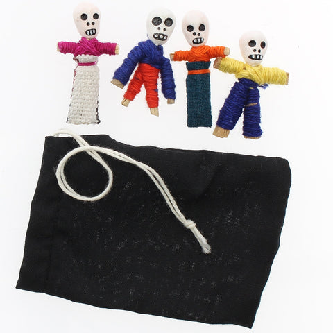 Day of the Dead Dolls Skeletons in a Bag (4)