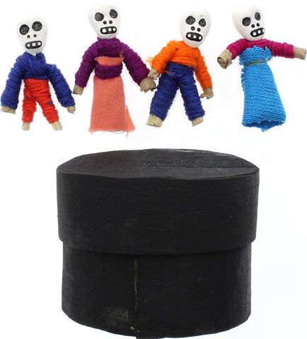 Day of the Dead Dolls Skeletons in a Box (4)