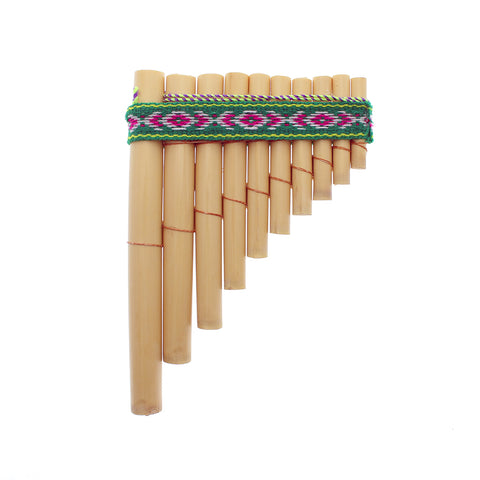 5" Straight Pan Flute w/ Pouch