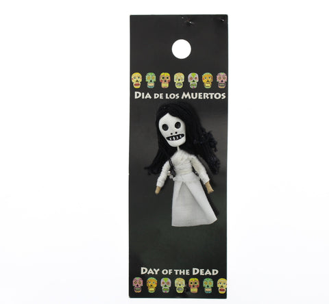Worrydoll.com Day of The Dead Skeleton In White Dress