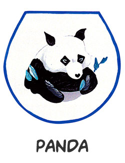 Nature Ocarina - Panda