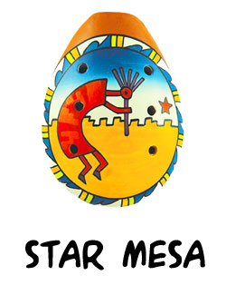 Kokopelli Ocarina - Star Mesa