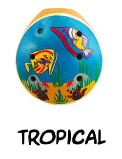 Nature Ocarina - Tropical Fish