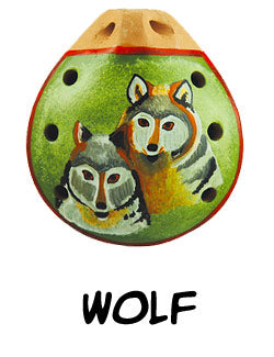 Nature Ocarina - Wolf